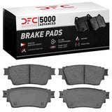 Dynamic Friction 2017-2025 Mitsubishi Outlander Rear 5000 Advanced Ceramic Brake Pads by Dynamic Friction Company 1551-2135-00