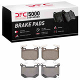Dynamic Friction 2018-2025 Genesis G70 Rear 5000 Advanced Ceramic Brake Pads by Dynamic Friction Company 1551-2144-00