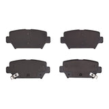 Dynamic Friction 2018-2025 Mitsubishi Eclipse Cross Rear 5000 Advanced Ceramic Brake Pads by Dynamic Friction Company 1551-2156-00