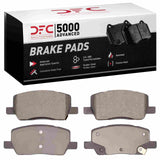 Dynamic Friction 2017-2025 Tesla Model X Rear 5000 Advanced Low Metallic Brake Pads by Dynamic Friction Company 1551-2164-00