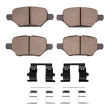 Dynamic Friction 2018-2022 Buick Encore Rear 5000 Advanced Ceramic Brake Pads and Hardware Kit by Dynamic Friction Company 1551-2168-01