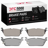 Dynamic Friction 2019-2025 Jeep Wagoneer Rear 5000 Advanced Ceramic Brake Pads by Dynamic Friction Company 1551-2169-00