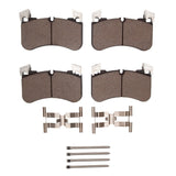Dynamic Friction 2018-2024 Land Rover Defender 90 Front 5000 Advanced Ceramic Brake Pads and Hardware Kit by Dynamic Friction Company 1551-2184-01