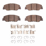 Dynamic Friction 2019-2025 Honda Civic Hatchback Front 5000 Advanced Ceramic Brake Pads and Hardware Kit by Dynamic Friction Company 1551-2185-01