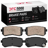 Dynamic Friction 2018-2025 Hyundai Kona Rear 5000 Advanced Ceramic Brake Pads by Dynamic Friction Company 1551-2188-00
