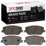 Dynamic Friction 2019-2020 Hyundai Santa Fe Front 5000 Advanced Ceramic Brake Pads by Dynamic Friction Company 1551-2198-00
