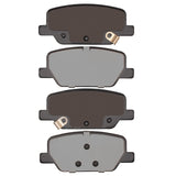 Dynamic Friction 2019-2025 Hyundai Palisade Rear 5000 Advanced Ceramic Brake Pads by Dynamic Friction Company 1551-2199-00