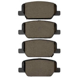 Dynamic Friction 2019-2025 Hyundai Palisade Rear 5000 Advanced Ceramic Brake Pads by Dynamic Friction Company 1551-2199-00