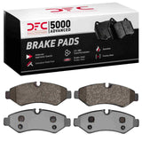 Dynamic Friction 2019-2025 Mercedes-Benz Sprinter 2500 Rear 5000 Advanced Semi Metallic Brake Pads by Dynamic Friction Company 1551-2201-00