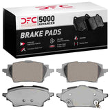 Dynamic Friction 2018-2022 Toyota C-HR Rear 5000 Advanced Ceramic Brake Pads by Dynamic Friction Company 1551-2202-00