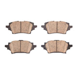 Dynamic Friction 2018-2022 Toyota C-HR Rear 5000 Advanced Ceramic Brake Pads by Dynamic Friction Company 1551-2202-00