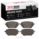 Dynamic Friction 2019-2026 Mercedes-Benz A220 Rear 5000 Advanced Ceramic Brake Pads by Dynamic Friction Company 1551-2207-00