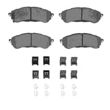 Dynamic Friction 2019-2023 Ford Ranger (USA/Canada) Rear 5000 Advanced Ceramic Brake Pads and Hardware Kit by Dynamic Friction Company 1551-2208-01