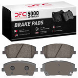 Dynamic Friction 2020-2025 Hyundai Palisade Front 5000 Advanced Ceramic Brake Pads by Dynamic Friction Company 1551-2215-00
