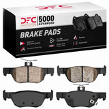 Dynamic Friction 2019-2025 Mazda CX-30 Rear 5000 Advanced Ceramic Brake Pads by Dynamic Friction Company 1551-2219-00