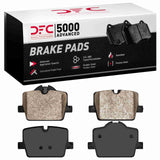 Dynamic Friction 2019-2024 BMW 330i xDrive Sedan Rear 5000 Advanced Ceramic Brake Pads by Dynamic Friction Company 1551-2221-00
