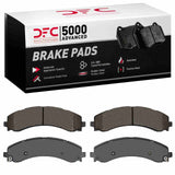 Dynamic Friction 2019-2025 Ram 3500 Rear 5000 Advanced Semi Metallic Brake Pads by Dynamic Friction Company 1551-2224-00