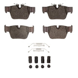 Dynamic Friction 2019-2024 BMW M235i xDrive Gran Coupe Rear 5000 Advanced Low Metallic Brake Pads and Hardware Kit by Dynamic Friction Company 1551-2240-01