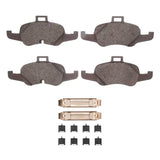 Dynamic Friction 2016-2023 Audi TTS Quattro Front 5000 Advanced Low Metallic Brake Pads and Hardware Kit by Dynamic Friction Company 1551-2241-01
