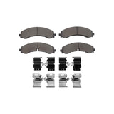 Dynamic Friction 2022-2026 Chevrolet Silverado EV Front 5000 Advanced Ceramic Brake Pads and Hardware Kit by Dynamic Friction Company 1551-2250-11