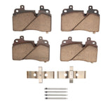 Dynamic Friction 2019-2025 Cadillac CT6 Front 5000 Advanced Ceramic Brake Pads and Hardware Kit by Dynamic Friction Company 1551-2251-01