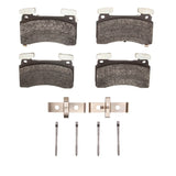 Dynamic Friction 2017-2022 Acura NSX Rear 5000 Advanced Low Metallic Brake Pads and Hardware Kit by Dynamic Friction Company 1551-2254-01