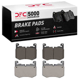 Dynamic Friction 2019-2026 Jaguar F-Pace Front 5000 Advanced Low Metallic Brake Pads by Dynamic Friction Company 1551-2257-00