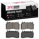 Dynamic Friction 2020-2022 Ford Mustang Front 5000 Advanced Low Metallic Brake Pads by Dynamic Friction Company 1551-2267-00