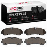 Dynamic Friction 2020-2025 Ford Transit-350 HD/DRW Rear 5000 Advanced Semi Metallic Brake Pads by Dynamic Friction Company 1551-2281-00