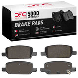 Dynamic Friction 2017-2025 Tesla Model Y Rear 5000 Advanced Ceramic Brake Pads by Dynamic Friction Company 1551-2283-00