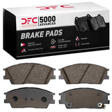 Dynamic Friction 2020-2025 Hyundai Venue Front 5000 Advanced Ceramic Brake Pads by Dynamic Friction Company 1551-2285-00