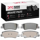 Dynamic Friction 2020-2025 Hyundai Tucson Rear 5000 Advanced Ceramic Brake Pads by Dynamic Friction Company 1551-2299-00