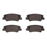 Dynamic Friction 2020-2025 Hyundai Tucson Rear 5000 Advanced Ceramic Brake Pads by Dynamic Friction Company 1551-2299-00