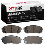 Dynamic Friction 2020-2025 Hyundai Sonata Front 5000 Advanced Ceramic Brake Pads by Dynamic Friction Company 1551-2302-00