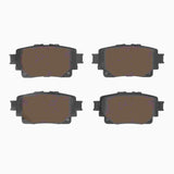 Dynamic Friction 2020-2026 Lexus RX450h+ Rear 5000 Advanced Ceramic Brake Pads by Dynamic Friction Company 1551-2305-00