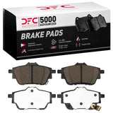 Dynamic Friction 2020-2025 Nissan Sentra Rear 5000 Advanced Ceramic Brake Pads by Dynamic Friction Company 1551-2306-00