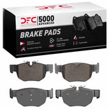 Dynamic Friction 2019-2026 Jaguar F-Pace Rear 5000 Advanced Low Metallic Brake Pads by Dynamic Friction Company 1551-2367-00