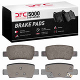 Dynamic Friction 2021-2025 Hyundai Ioniq Rear 5000 Advanced Ceramic Brake Pads by Dynamic Friction Company 1551-2373-10