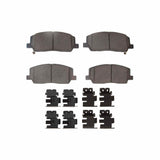 Dynamic Friction 2021-2024 Genesis GV80 Front 5000 Advanced Ceramic Brake Pads and Hardware Kit by Dynamic Friction Company 1551-2379-01