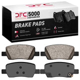 Dynamic Friction 2021-2026 Hyundai Santa Fe Rear 5000 Advanced Ceramic Brake Pads by Dynamic Friction Company 1551-2381-00