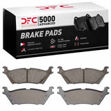 Dynamic Friction 2021-2025 Ford F-150 4WD Rear 5000 Advanced Ceramic Brake Pads by Dynamic Friction Company 1551-2383-00