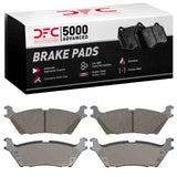 Dynamic Friction 2022-2025 Ford F-150 Lightning Rear 5000 Advanced Ceramic Brake Pads by Dynamic Friction Company 1551-2383-10