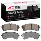 Dynamic Friction 2020-2025 Ford Transit-250 Rear 5000 Advanced Semi Metallic Brake Pads by Dynamic Friction Company 1551-2388-00