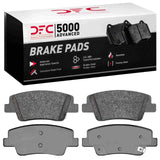 Dynamic Friction 2021-2026 Genesis GV70 Rear 5000 Advanced Ceramic Brake Pads by Dynamic Friction Company 1551-2394-00
