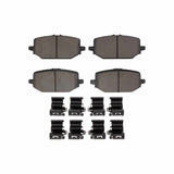 Dynamic Friction 2022-2026 Acura MDX Rear 5000 Advanced Ceramic Brake Pads and Hardware Kit by Dynamic Friction Company 1551-2397-01