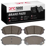 Dynamic Friction 2021-2025 Hyundai Elantra Front 5000 Advanced Ceramic Brake Pads by Dynamic Friction Company 1551-2400-00