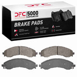 Dynamic Friction 2021-2025 Chevrolet Express 3500 Front 5000 Advanced Semi Metallic Brake Pads by Dynamic Friction Company 1551-2404-00