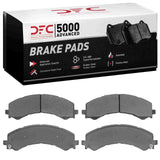 Dynamic Friction 2021-2025 Chevrolet Express 3500 Rear 5000 Advanced Semi Metallic Brake Pads by Dynamic Friction Company 1551-2405-00