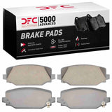 Dynamic Friction 2021-2025 Jeep Grand Cherokee Rear 5000 Advanced Ceramic Brake Pads by Dynamic Friction Company 1551-2411-00