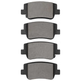 Dynamic Friction 2021-2025 Hyundai Sonata Rear 5000 Advanced Ceramic Brake Pads by Dynamic Friction Company 1551-2417-00